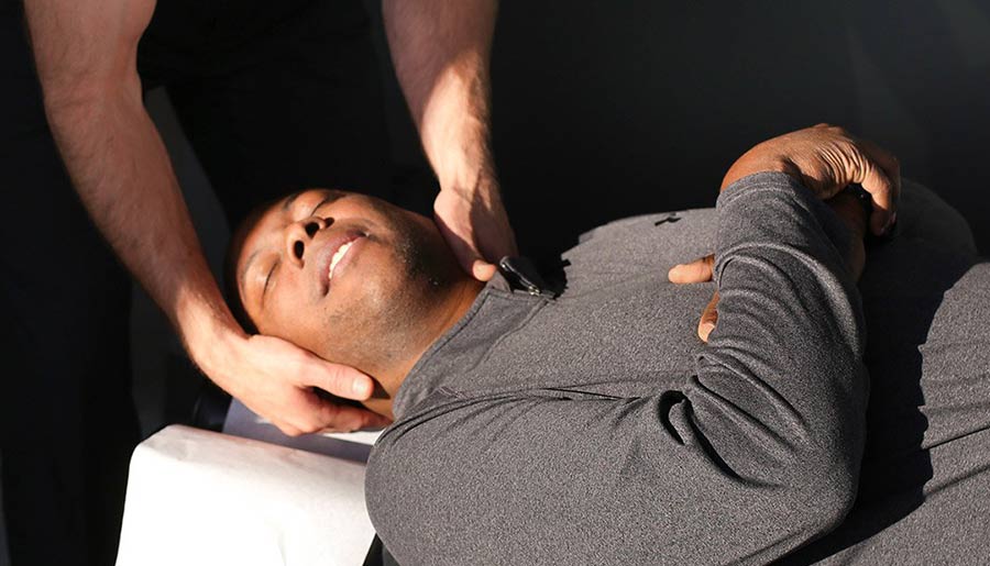 neck pain adjustment and treatment